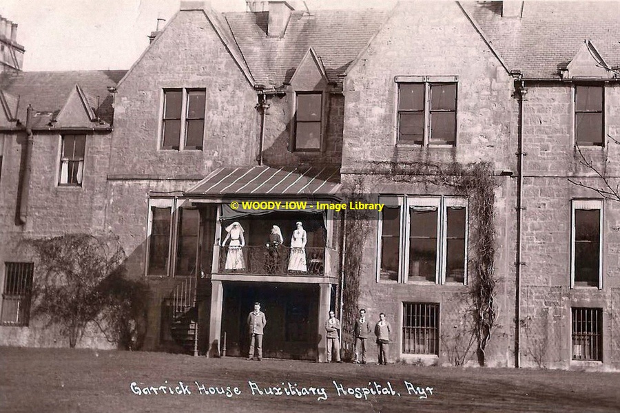 rp13984 Carrick House Auxiliary Hospital , Ayr photo 6x4 eBay