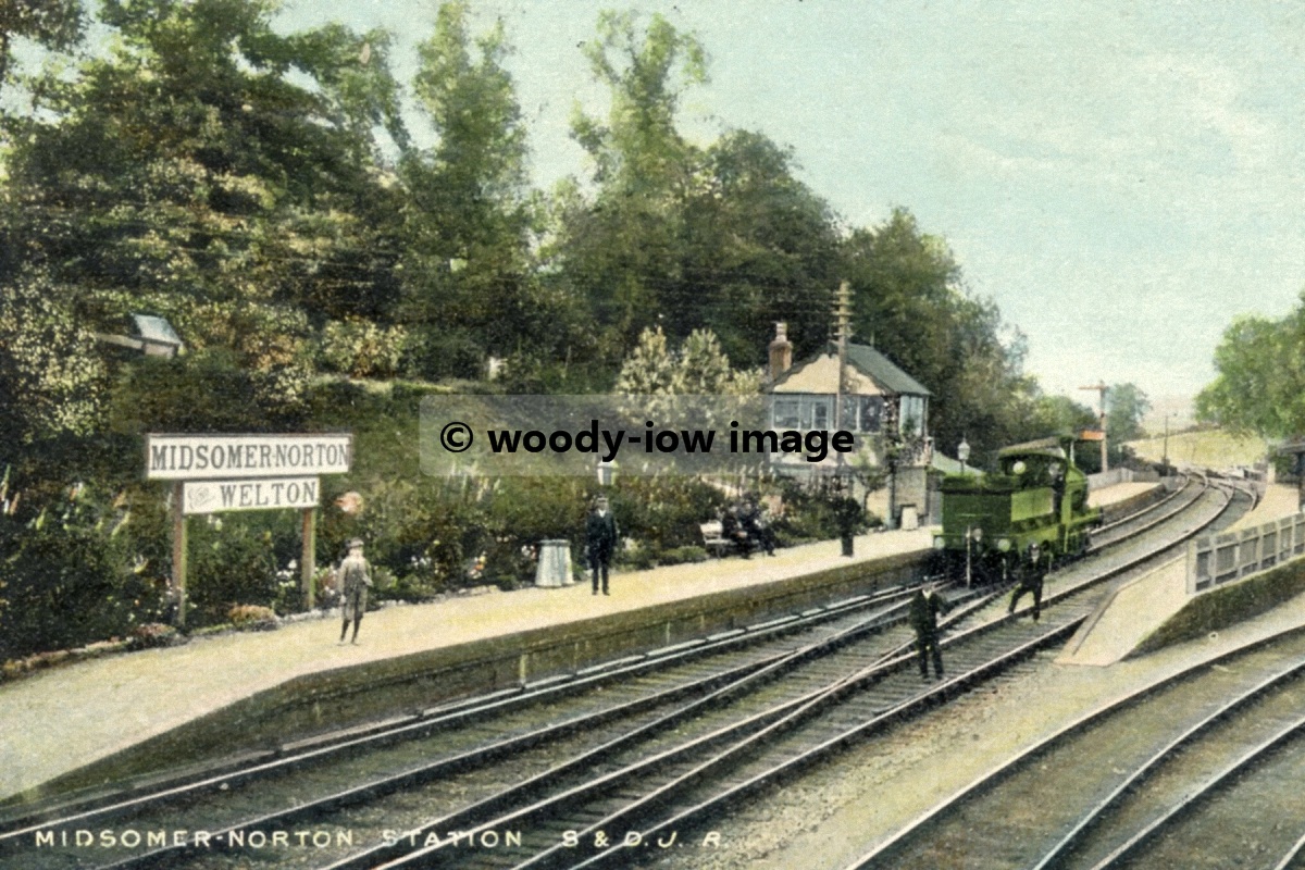 rp1929 Midsomer Norton Railway Station photo 6x4 eBay